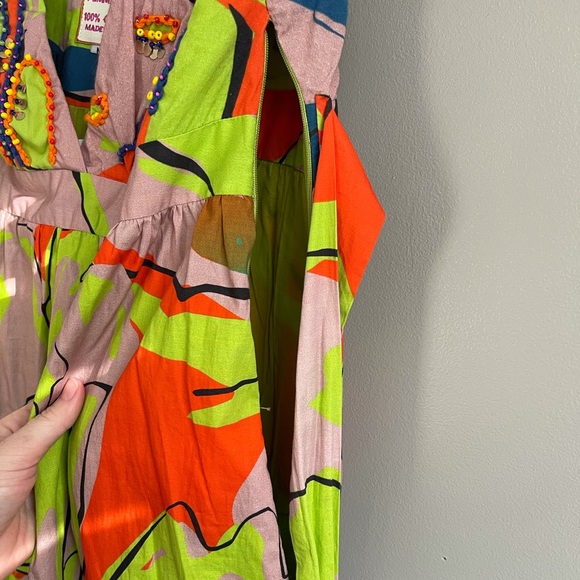 Roopa Pemmaraju Nerida Midi Dress - Anthropologie - Picture 13 of 14